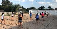 PLC students playing volleyball 1
