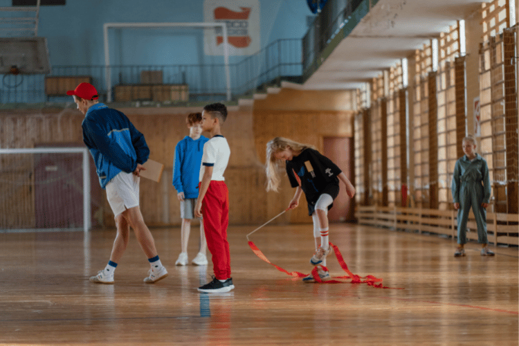 Physical education activities.