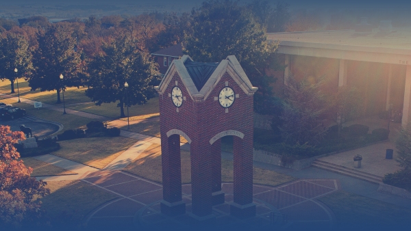SWOSU campus clocktower